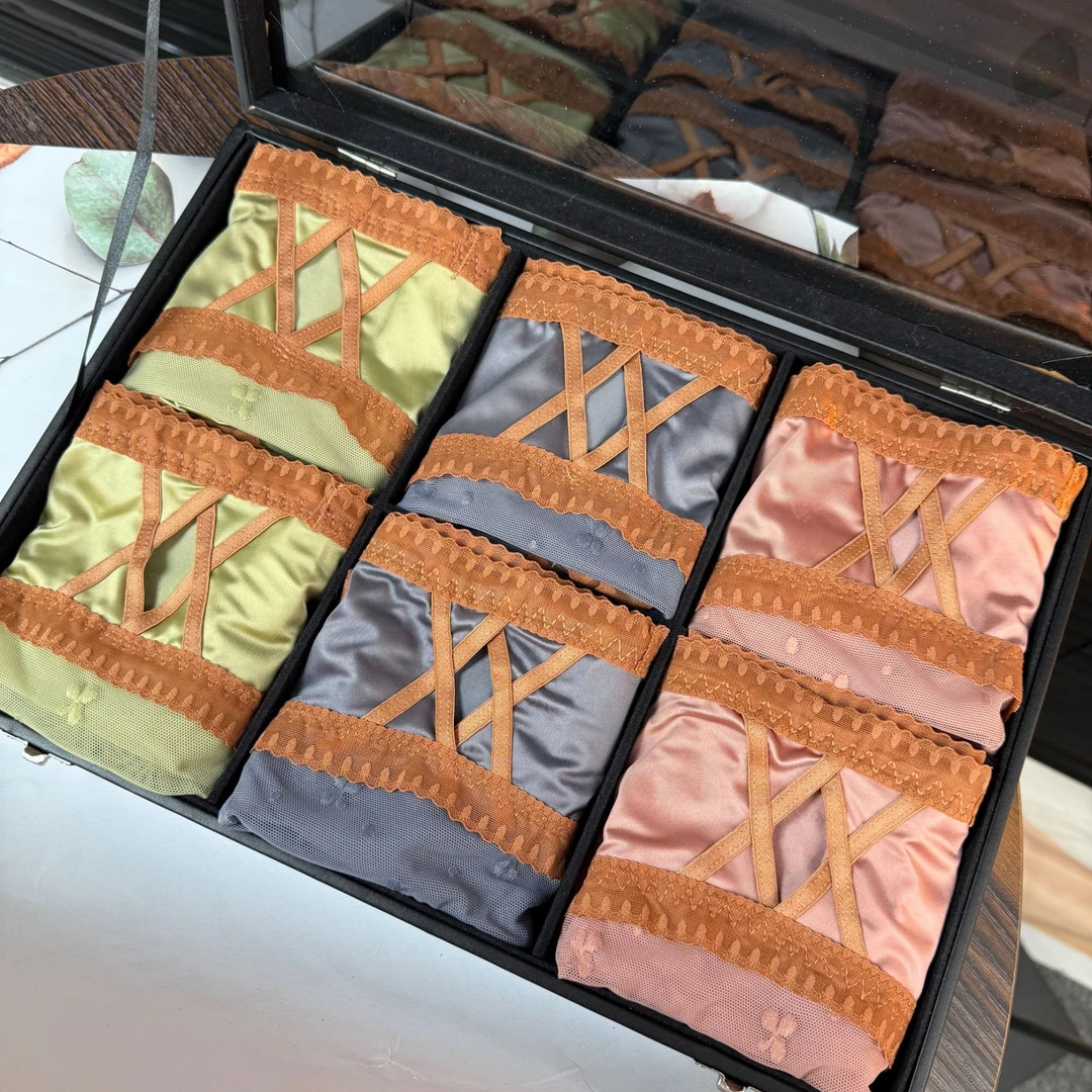 施华洛点钻高腰女士底裤