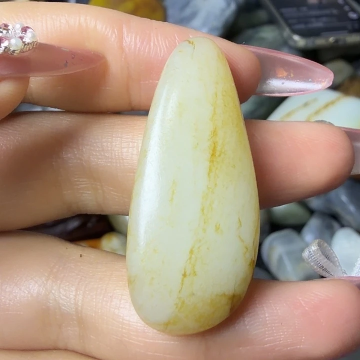 五***五和田玉未镶嵌挂件