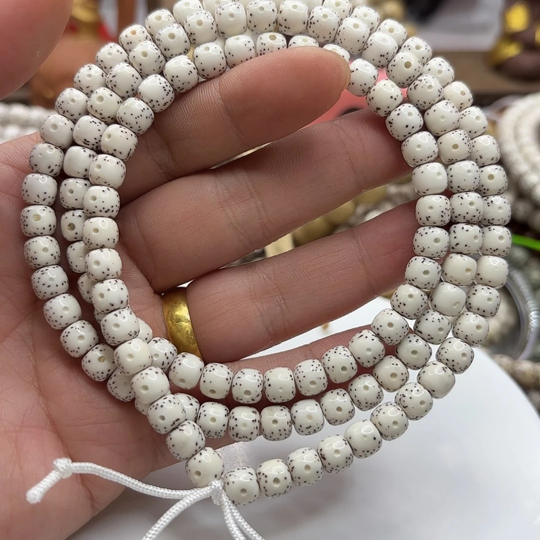 星月菩提吊坠76同枝果原生态通体大留白