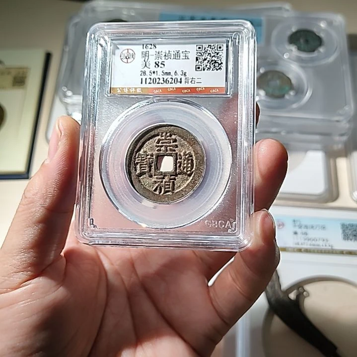 铜ZL评级盒子币一个6204