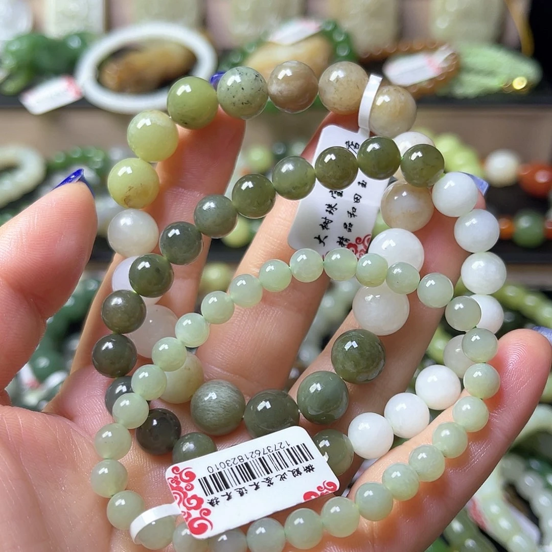 和田玉手链未镶嵌