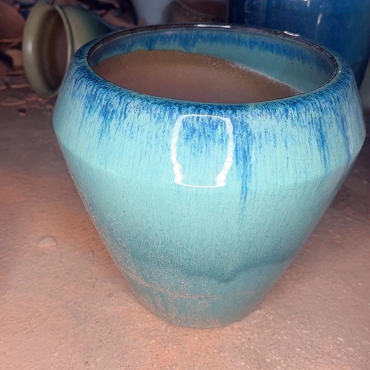 紫砂花盆微瑕花盆处理来啦