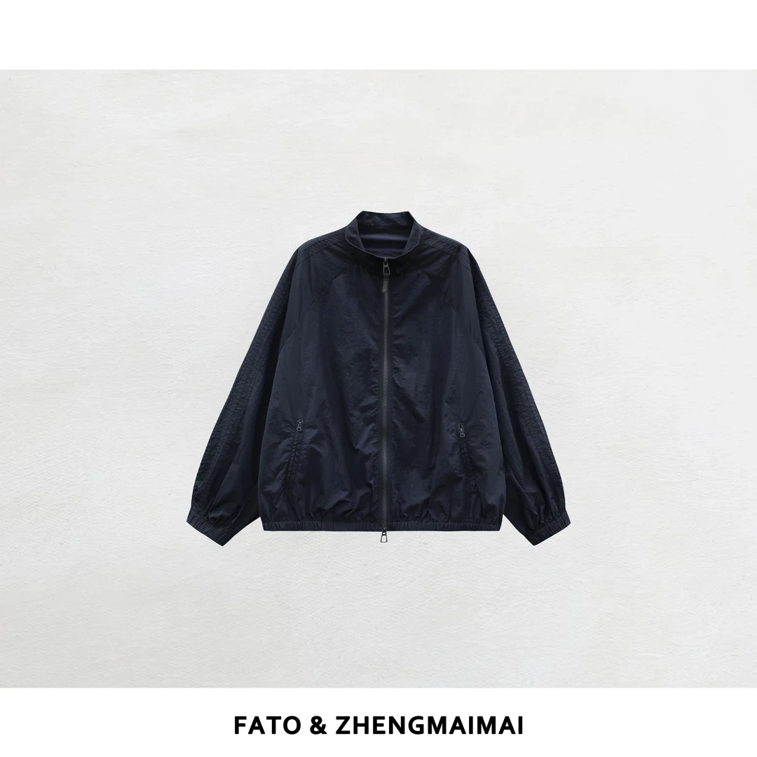 【郑买买】蓝礁石 2025新款户外运动百搭拉链潮牌外套女 YZ50628W4