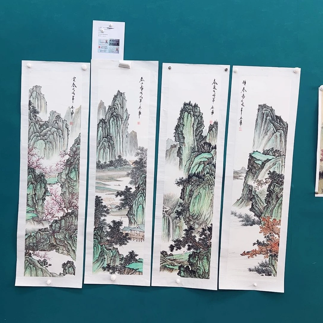 国画用****8国画作品欣赏