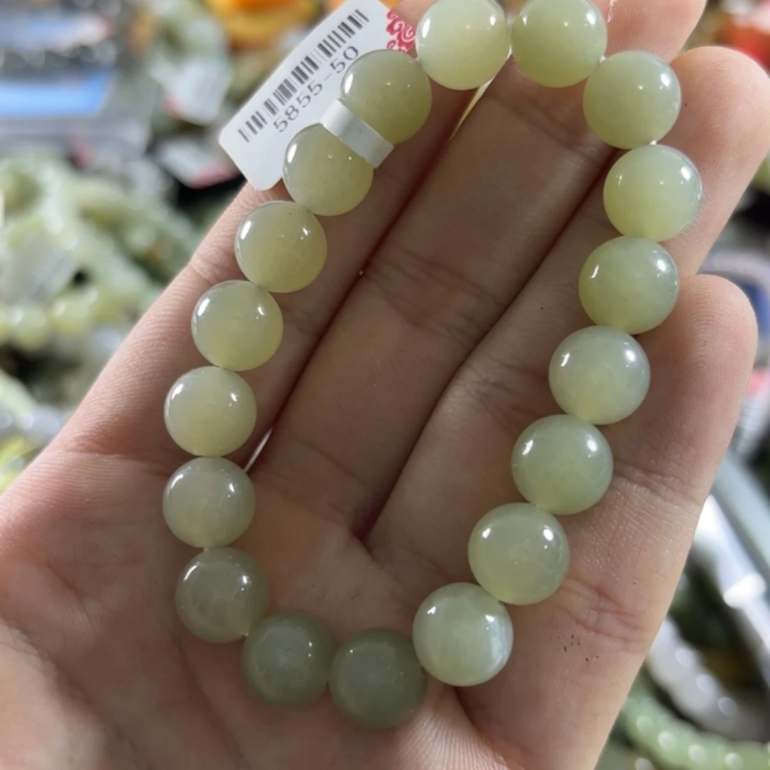 和田玉未镶嵌手链167