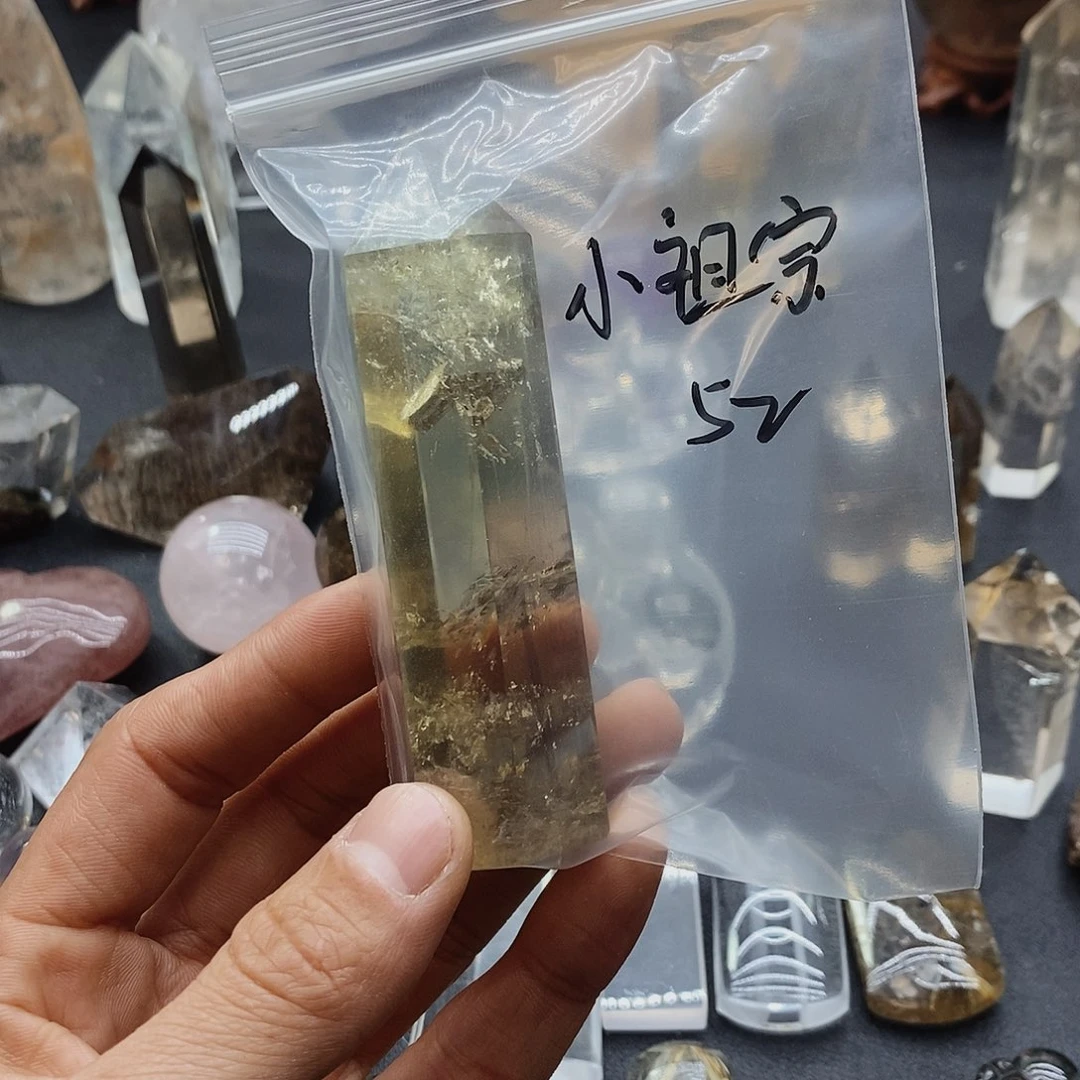 水晶黄水晶未镶嵌