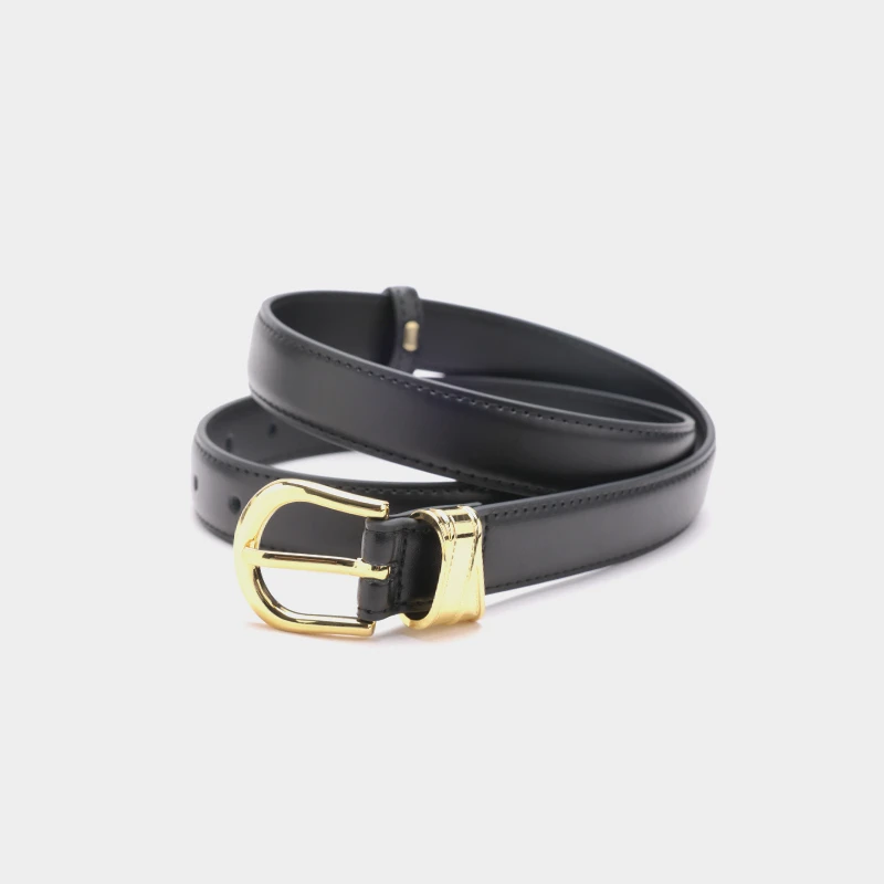 TUSCAN'S简约百搭牛皮多孔位女士皮带腰带箱包配件时代集团