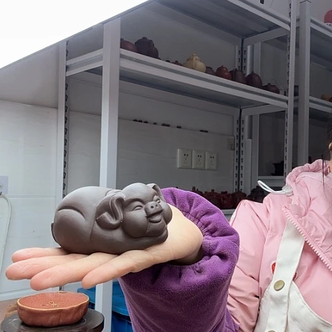 紫泥猪猪茶宠茶宠