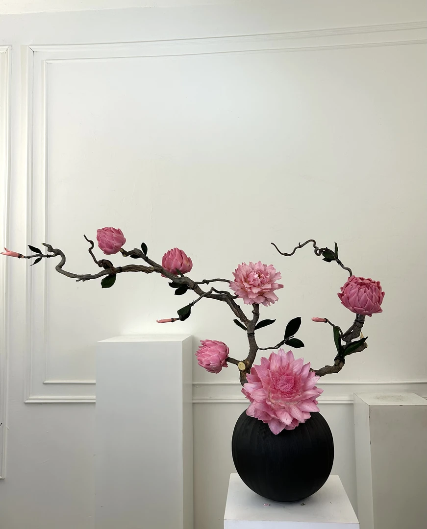 永生洋蓟，永生花一整套