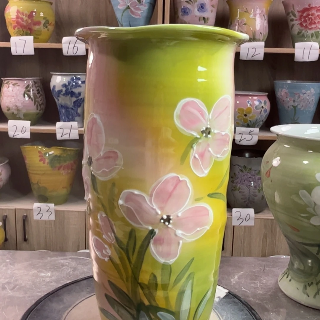 景德镇陶瓷花盆花盆