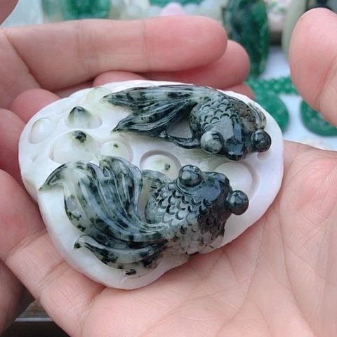 未镶嵌独山玉吊坠(不含链)生****盐