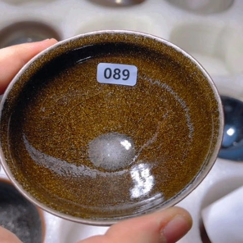 茶盏原矿原釉柴烧建盏