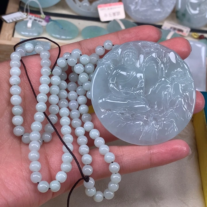 颈饰未镶嵌翡翠翡翠