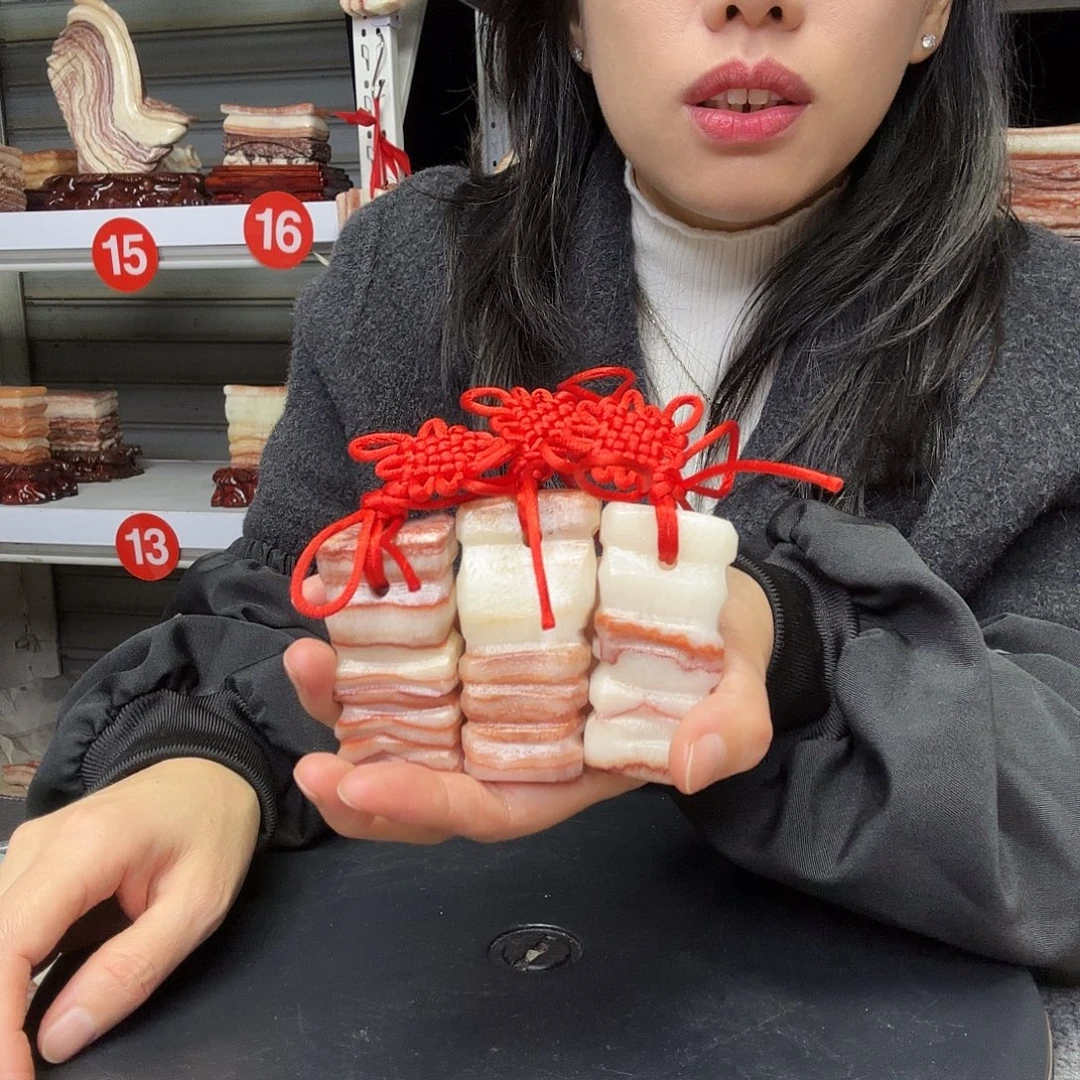 石材广西天然猪肉石头