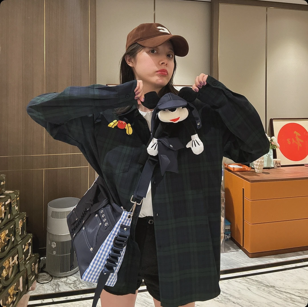 BETTER JOELAY -【塞纳花房】衬衫宽松时尚高级潮流休闲WL9679