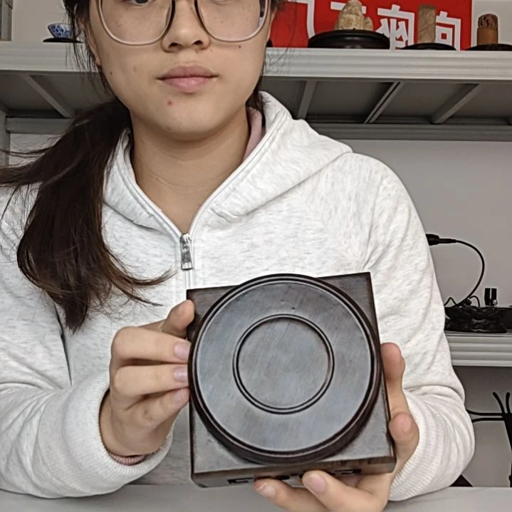树脂制品实木底座，工厂发货