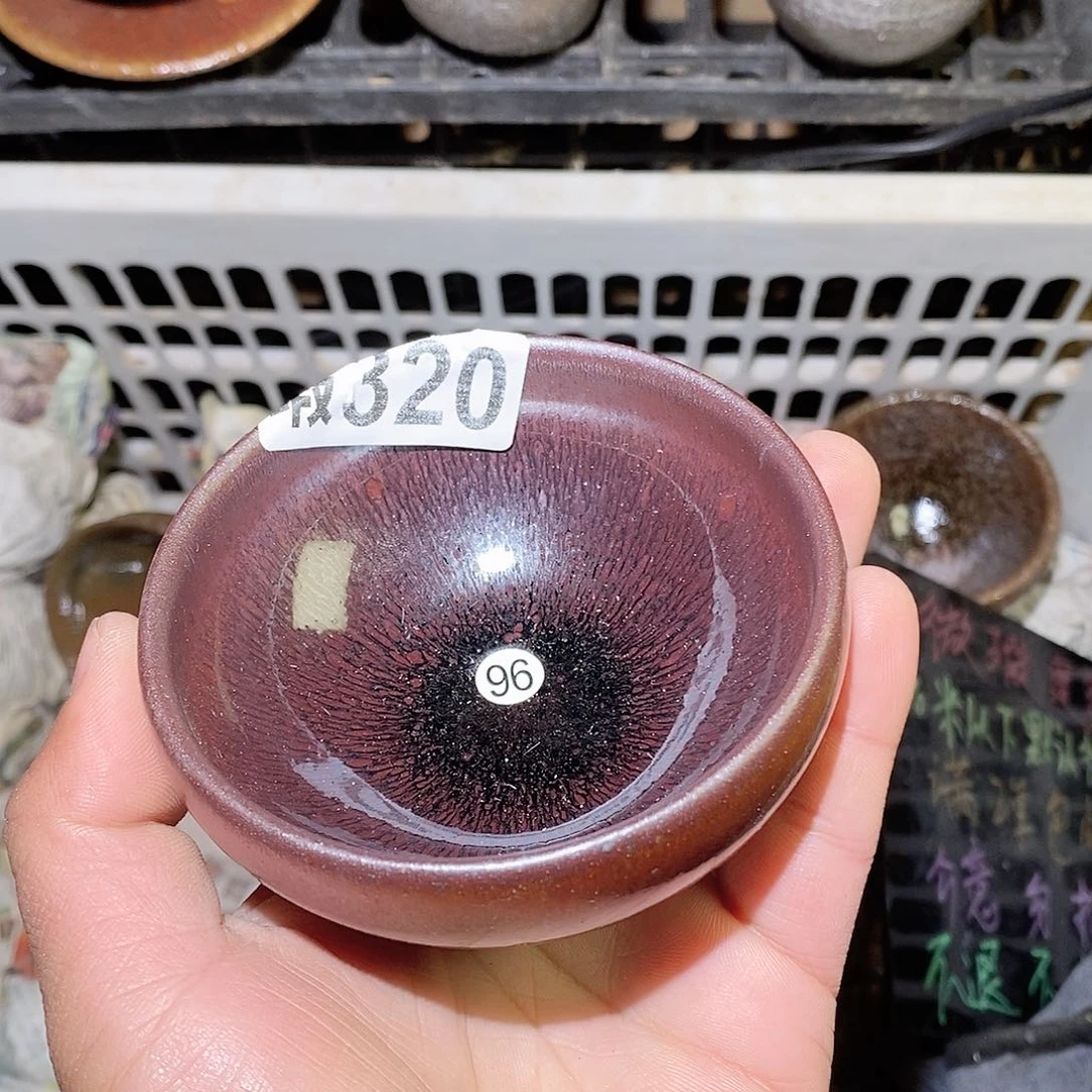 茶盏微瑕建盏主人杯子