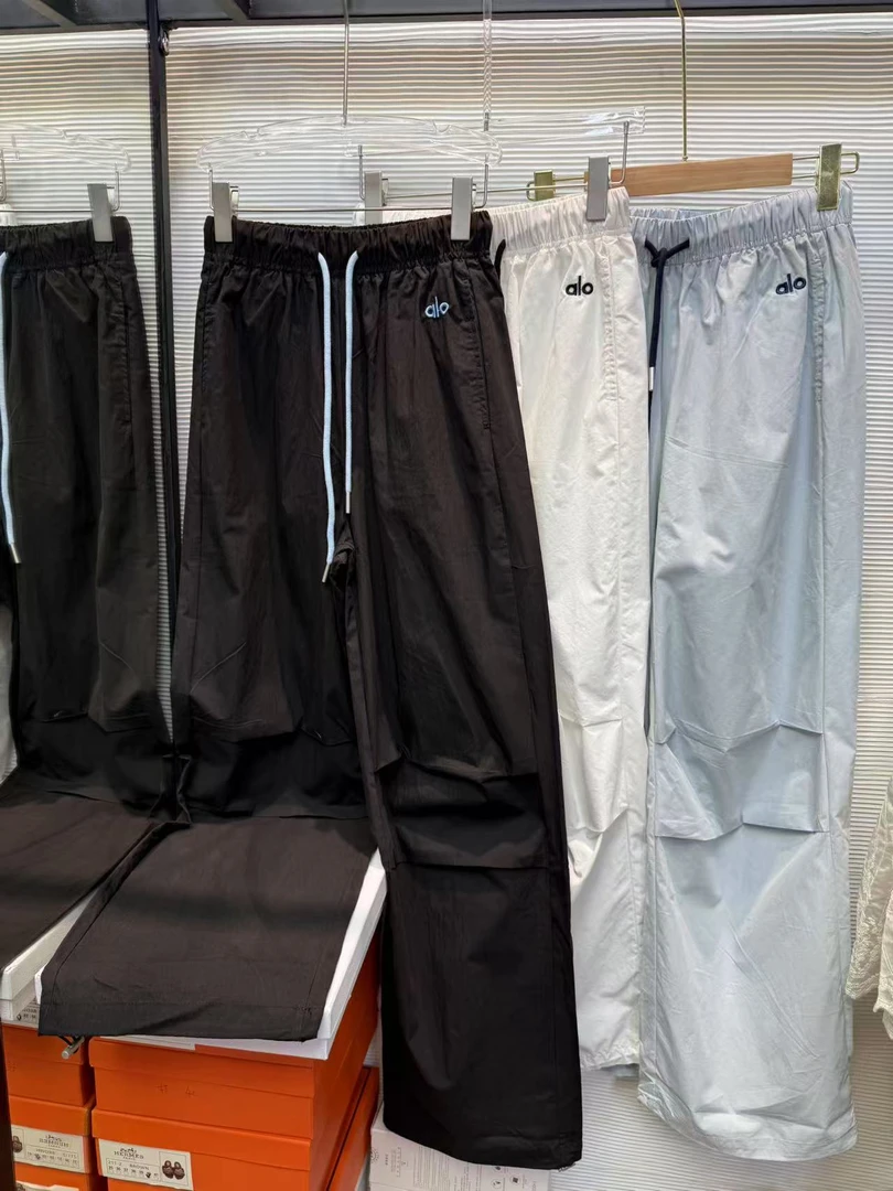 1180夏款薄料显瘦百搭宽松工装卫裤收口休闲裤长裤速干阔腿女