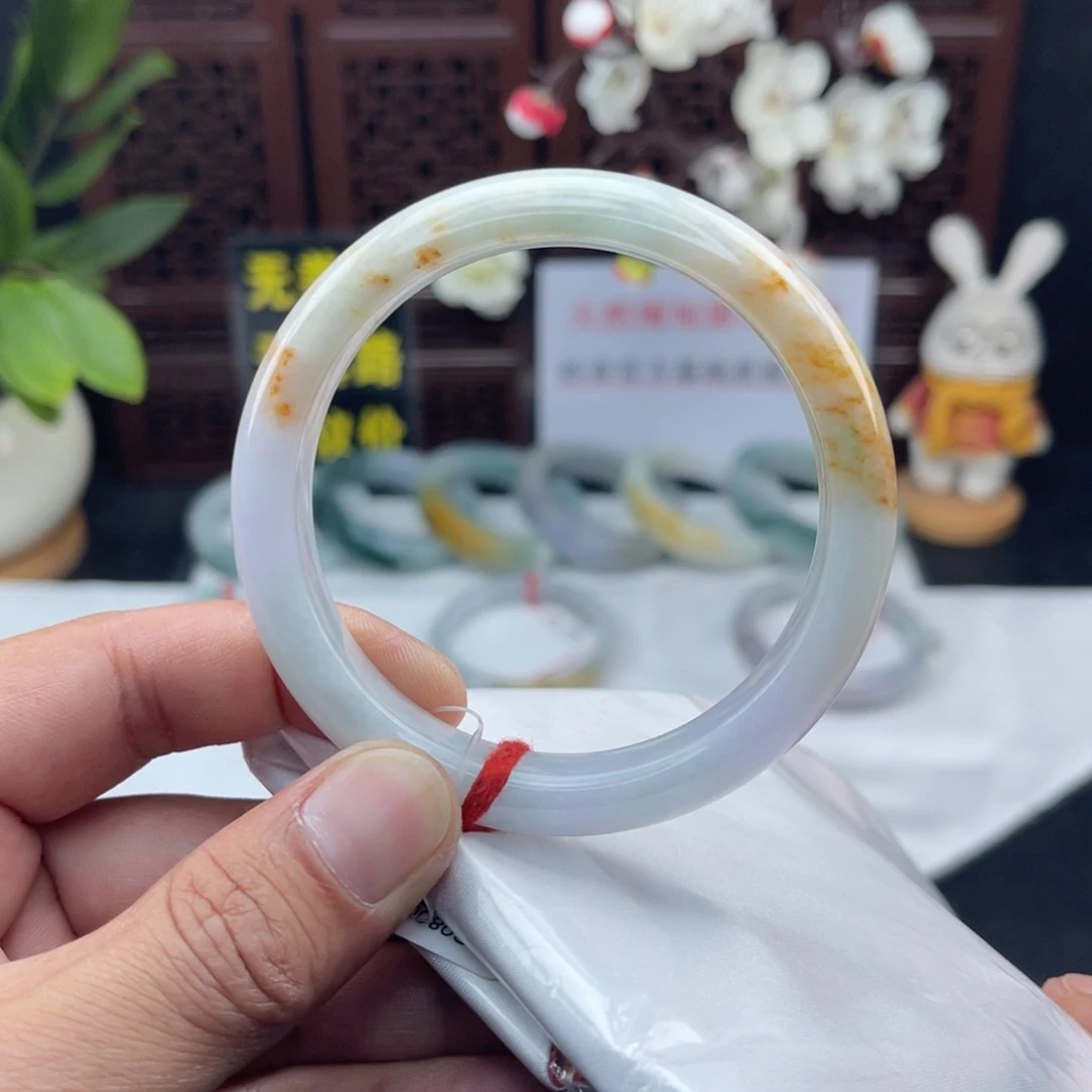 翡翠未镶嵌把件59正圈