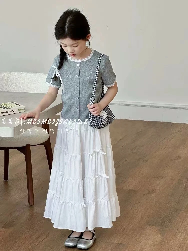 女中童灰色套装（110-150）