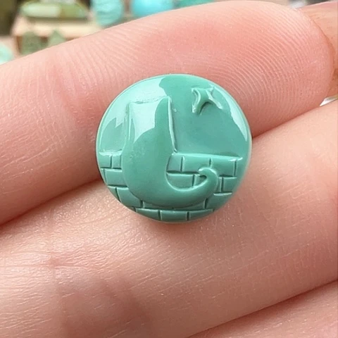 绿松石配饰未镶嵌