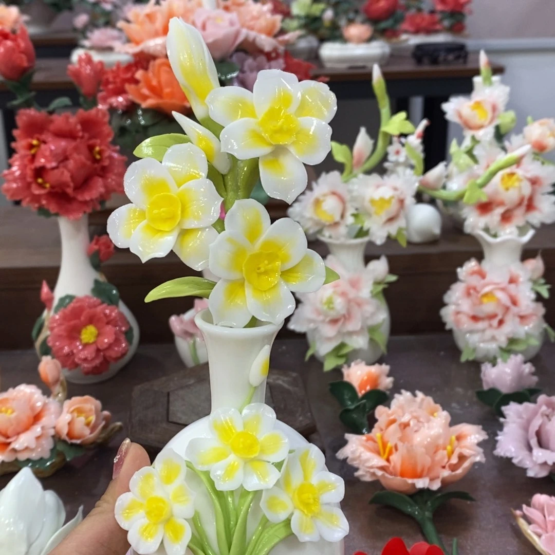 瓷片陶瓷工艺品摆件