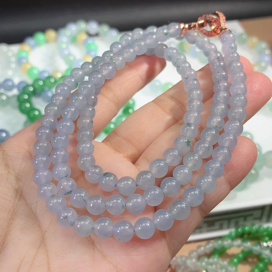 翡翠未镶嵌手链卡6