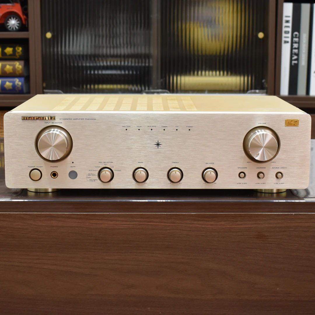 二手原装Marantz马兰士PM-6100SA V2发烧合并功放机