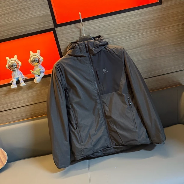 冬季户外休闲百搭保暖连帽冲锋衣棉服A615