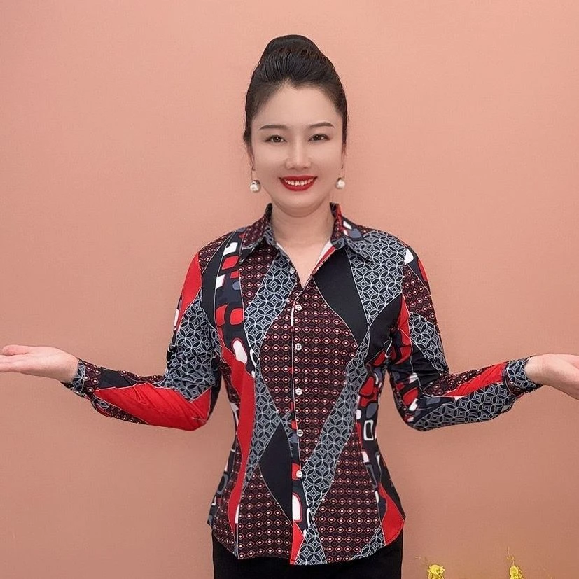 衬衫长袖2025中年新款洋气妈妈衬衣打底衬衫上衣