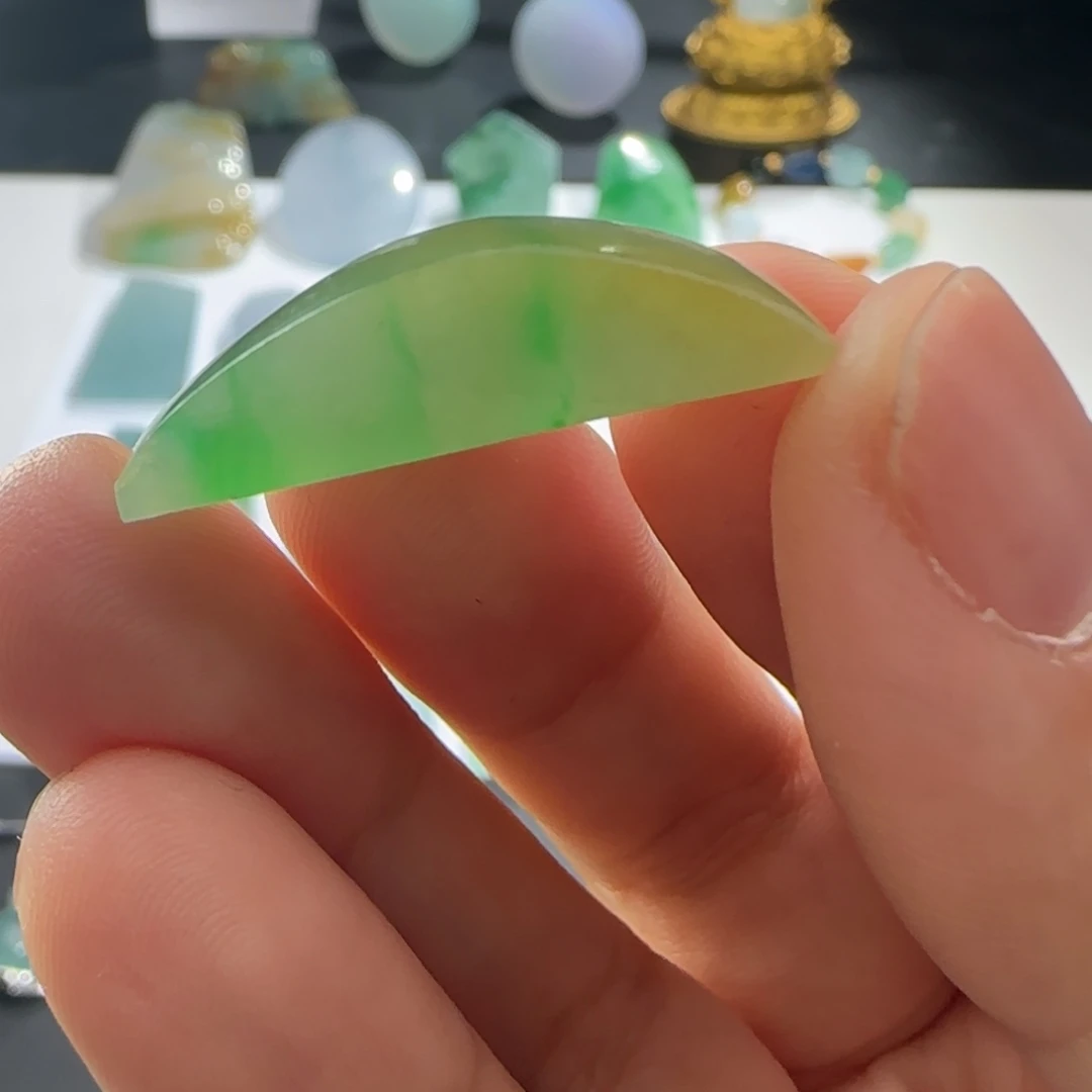 定制翡翠未镶嵌材料