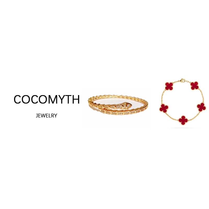 钛钢合成锆石手镯 高档轻奢时尚新年蛇骨手镯ZM