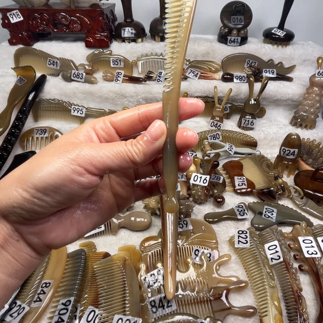 牛角牛角梳牛角梳子