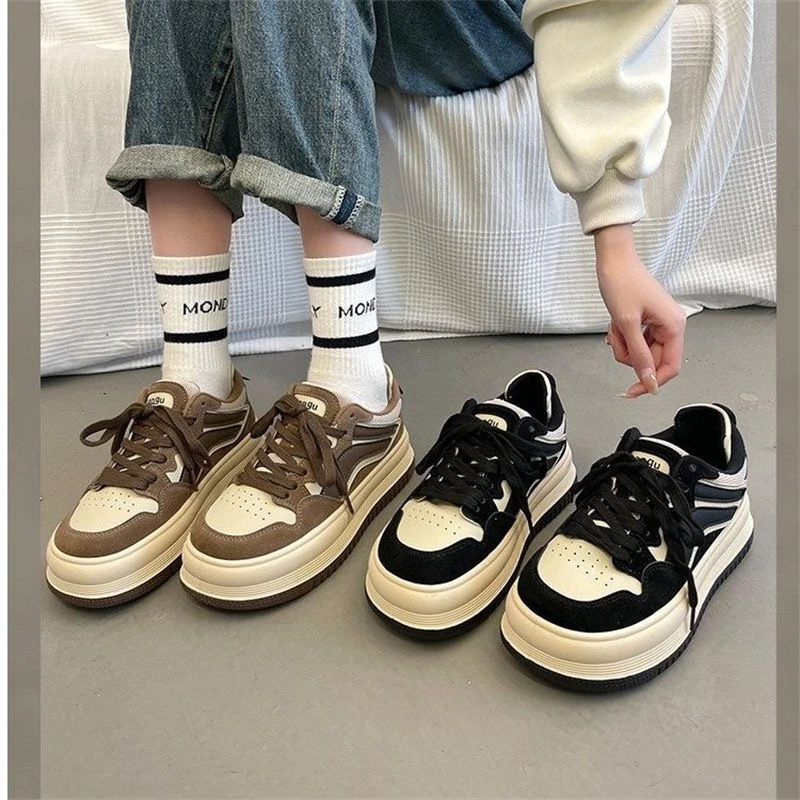 V-10新款透气韩版潮流百搭女鞋休闲板鞋女鞋