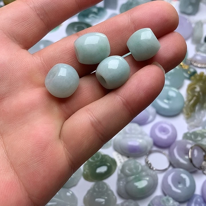 翡翠未镶嵌颈饰天然翡翠