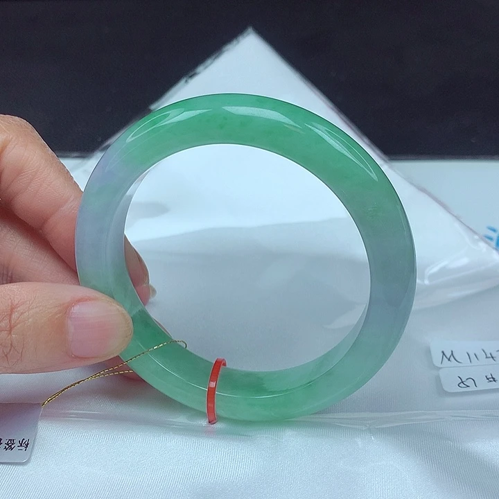 未镶嵌手镯翡翠57圈4705