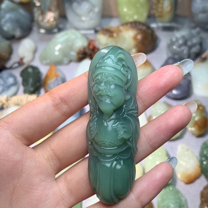 和田玉挂件未镶嵌旺****记