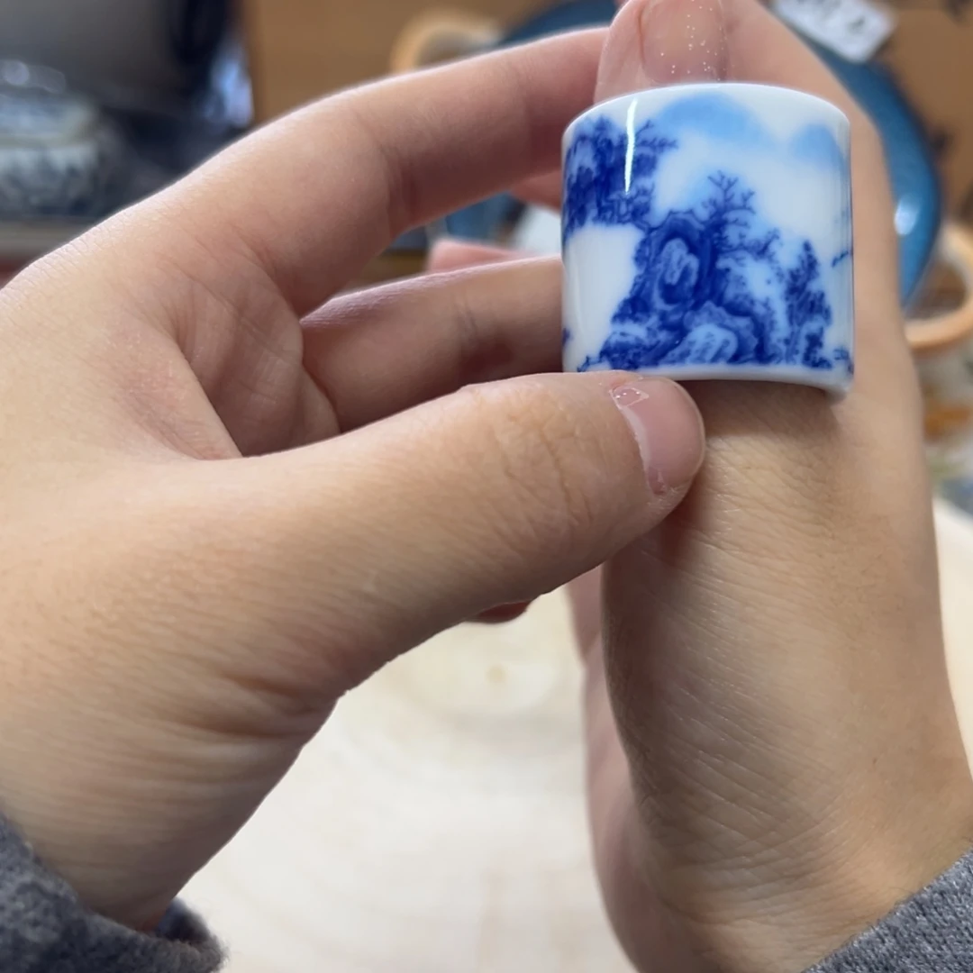 瓷片989 小丸子孤品瑕疵