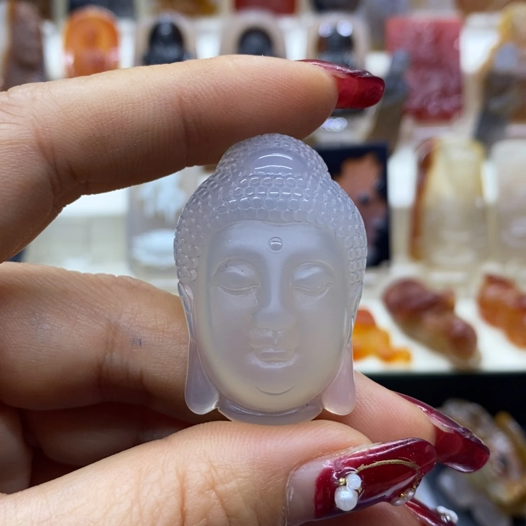 未镶嵌吊坠(赠链)玛瑙/玉髓刚****￴吊坠