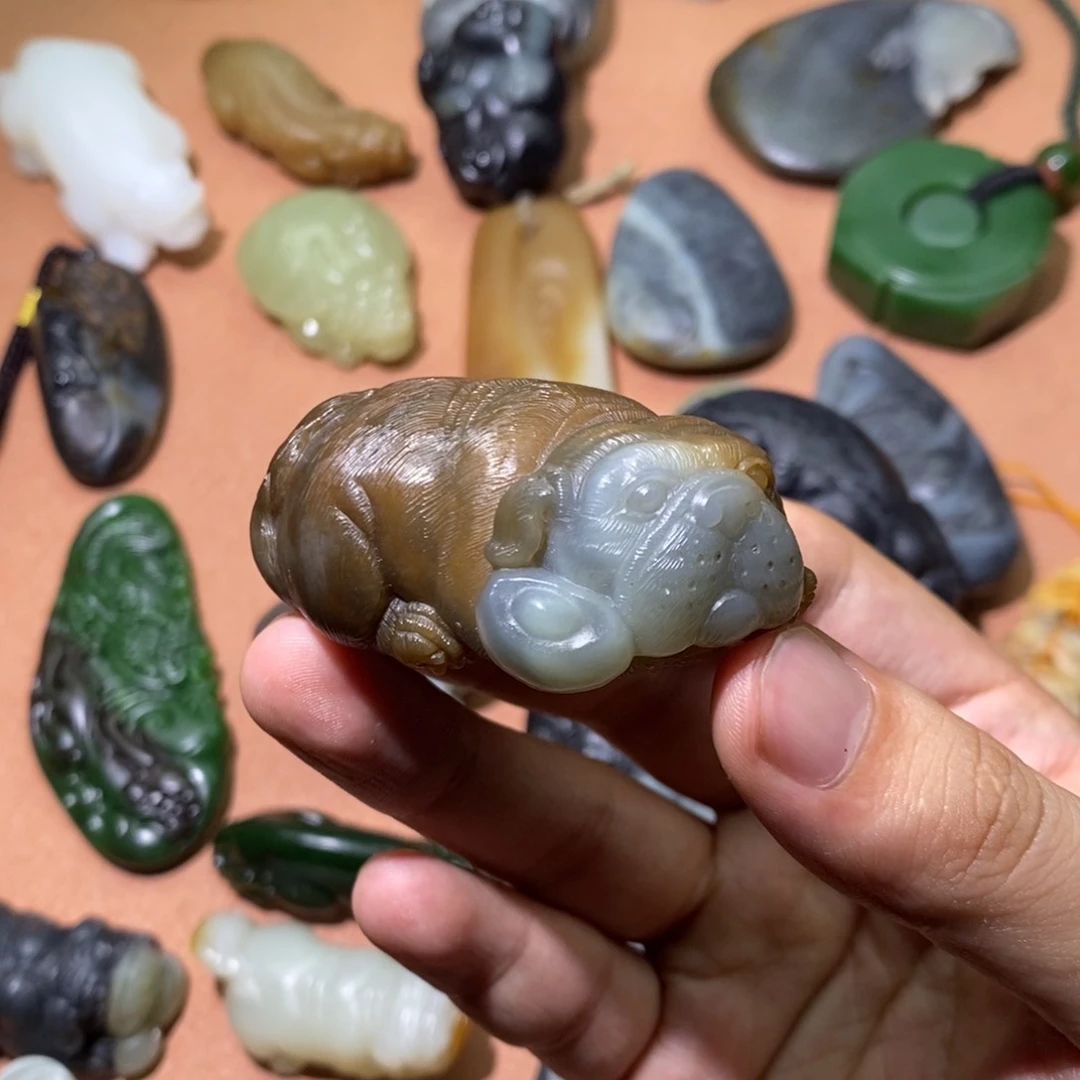 未镶嵌和田玉挂件遥**期