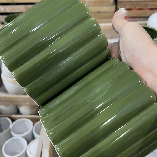 多肉绿植陶瓷花盆9.9包邮，有孔