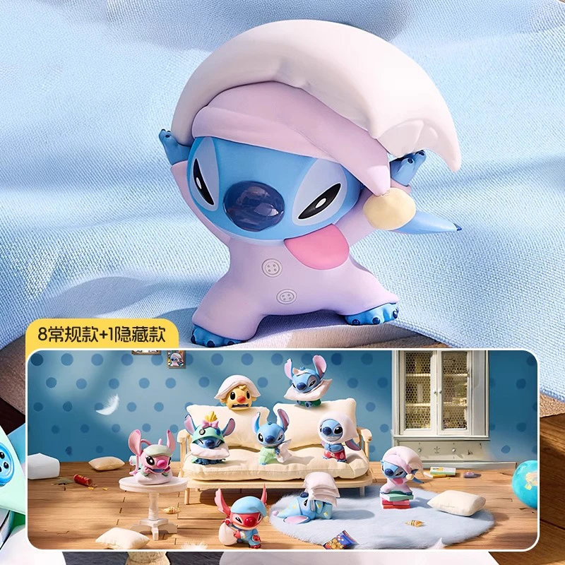 【开盒不退不H】史迪奇枕头大战系列盲盒潮玩手办公仔礼物摆件