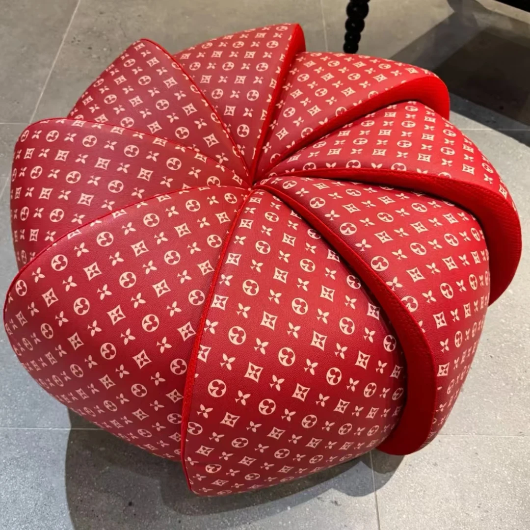 网红时尚流行创意可旋转凳子客厅落地凳子时尚家具凳85x42cm