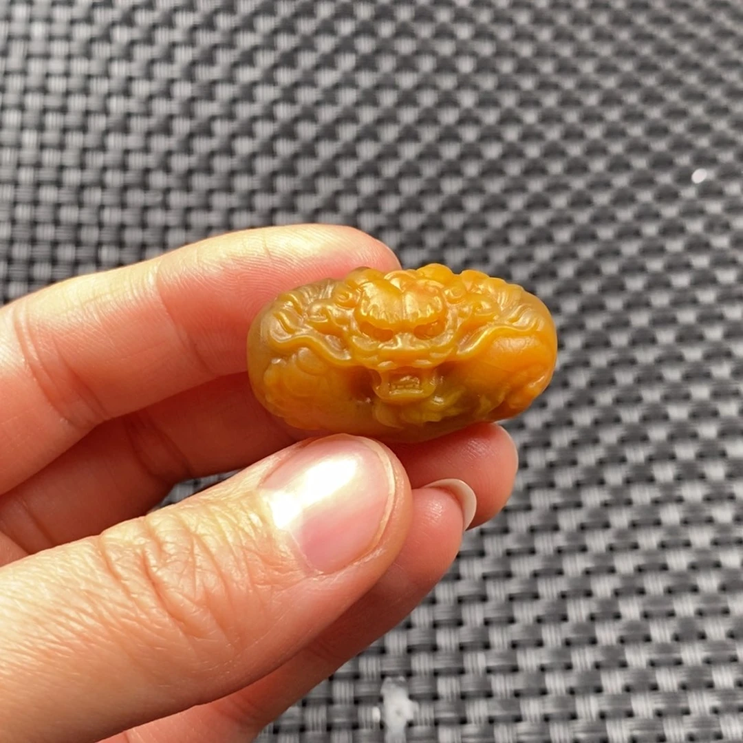 玛瑙/玉髓挂件未镶嵌?***韩战国红挂件