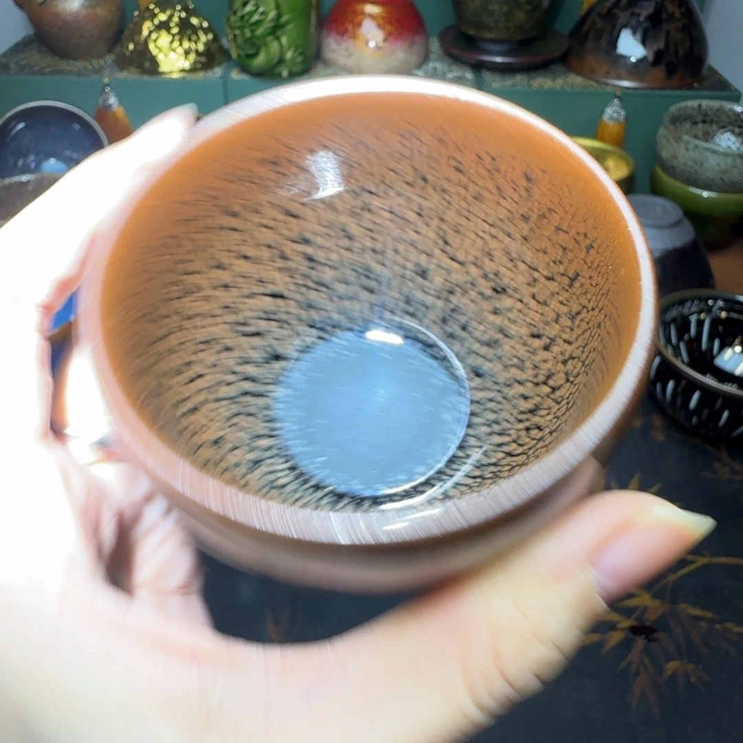 茶盏微瑕建盏，介意勿拍