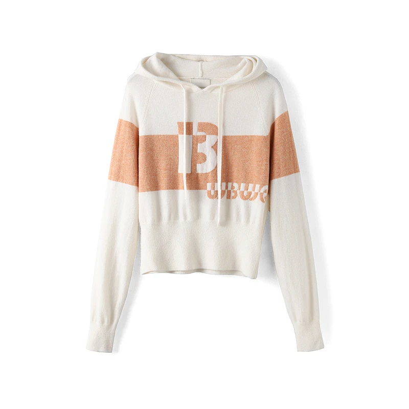 41508【碧系列】连帽针织衫TD2630+TD2631