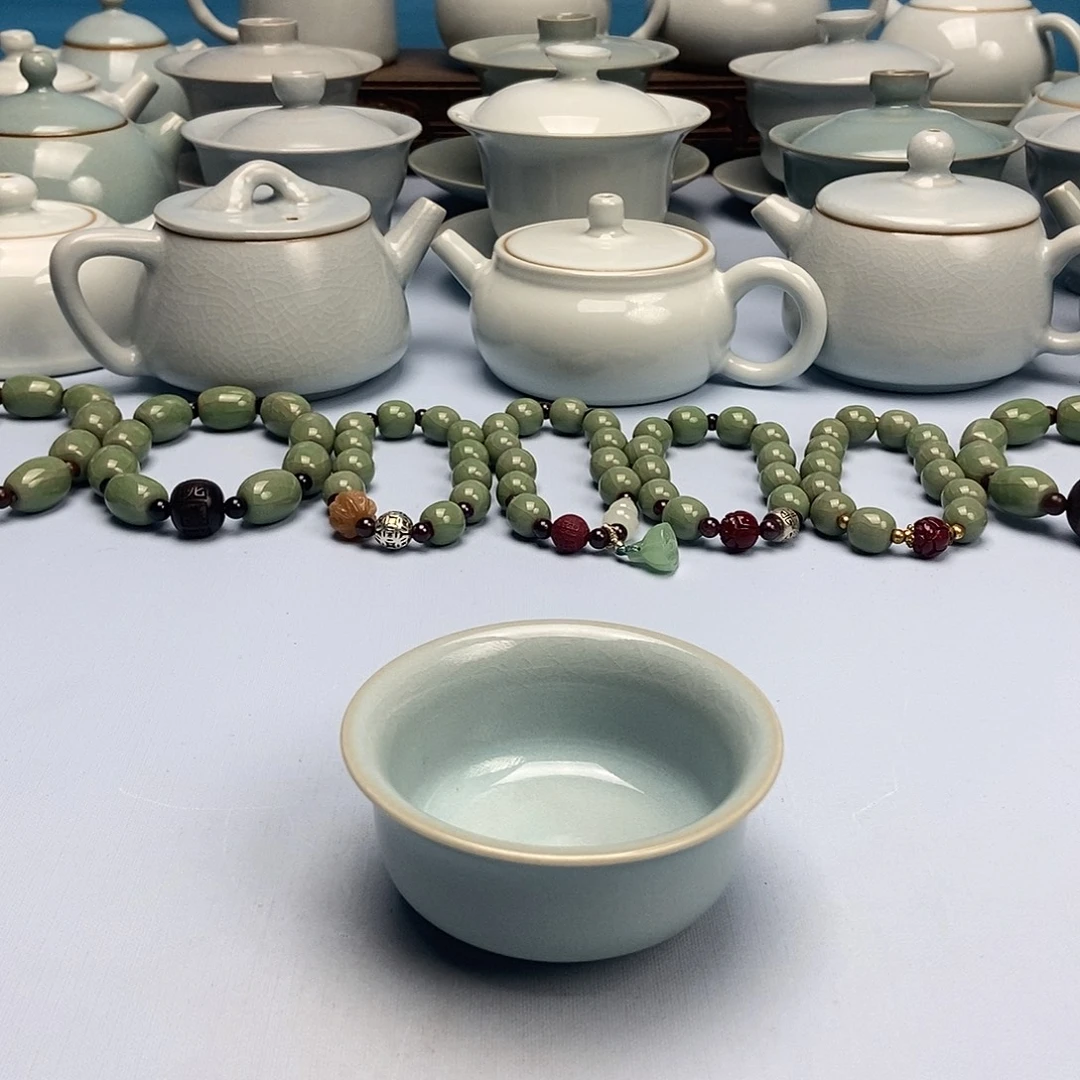 杯天青卧佛杯原矿原釉原产地