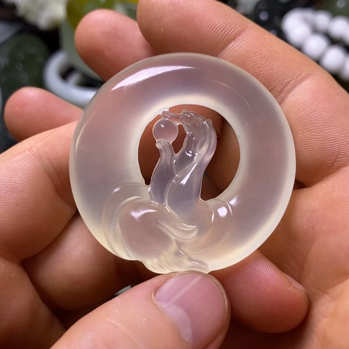 未镶嵌岫玉岫玉挂件