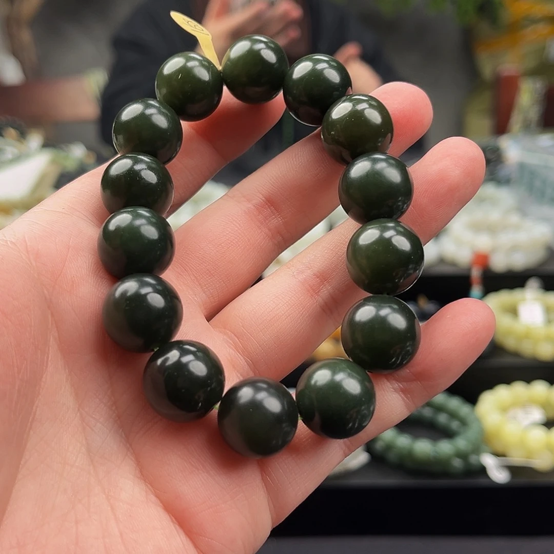 和田玉手串未镶嵌