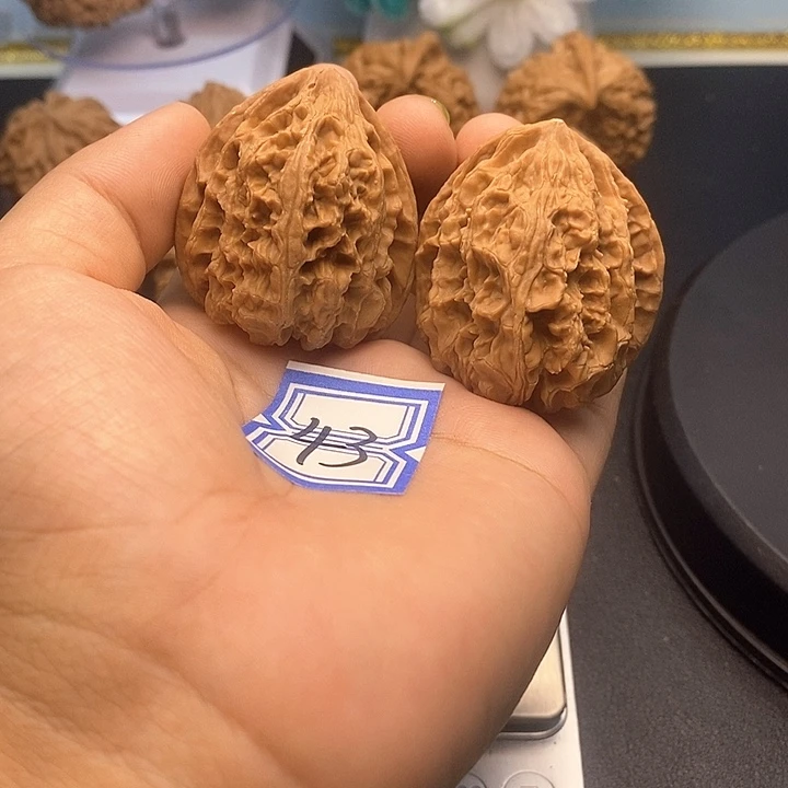 把件文玩核桃38野牛
